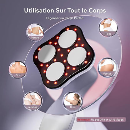 LuminaTech-Appareil de Massage Anti-Cellulite Electrique: réduction de Graisses, Raffermissement et Soin peau Lisse" - LuminaTech