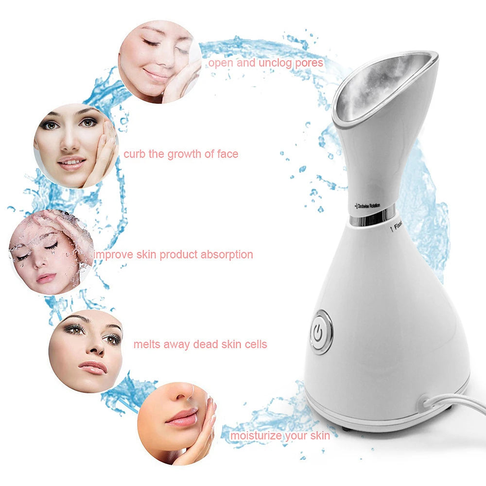 LuminaTech-Nano Steam - Soin Facial Professionnel