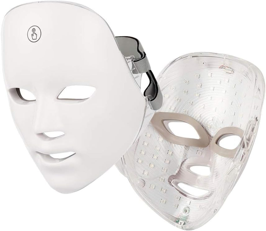 LuminaTech-Masque Facial LED: Rajeunissement, Anti-rides et Soin Anti-Acné-Thérapie par photons LED